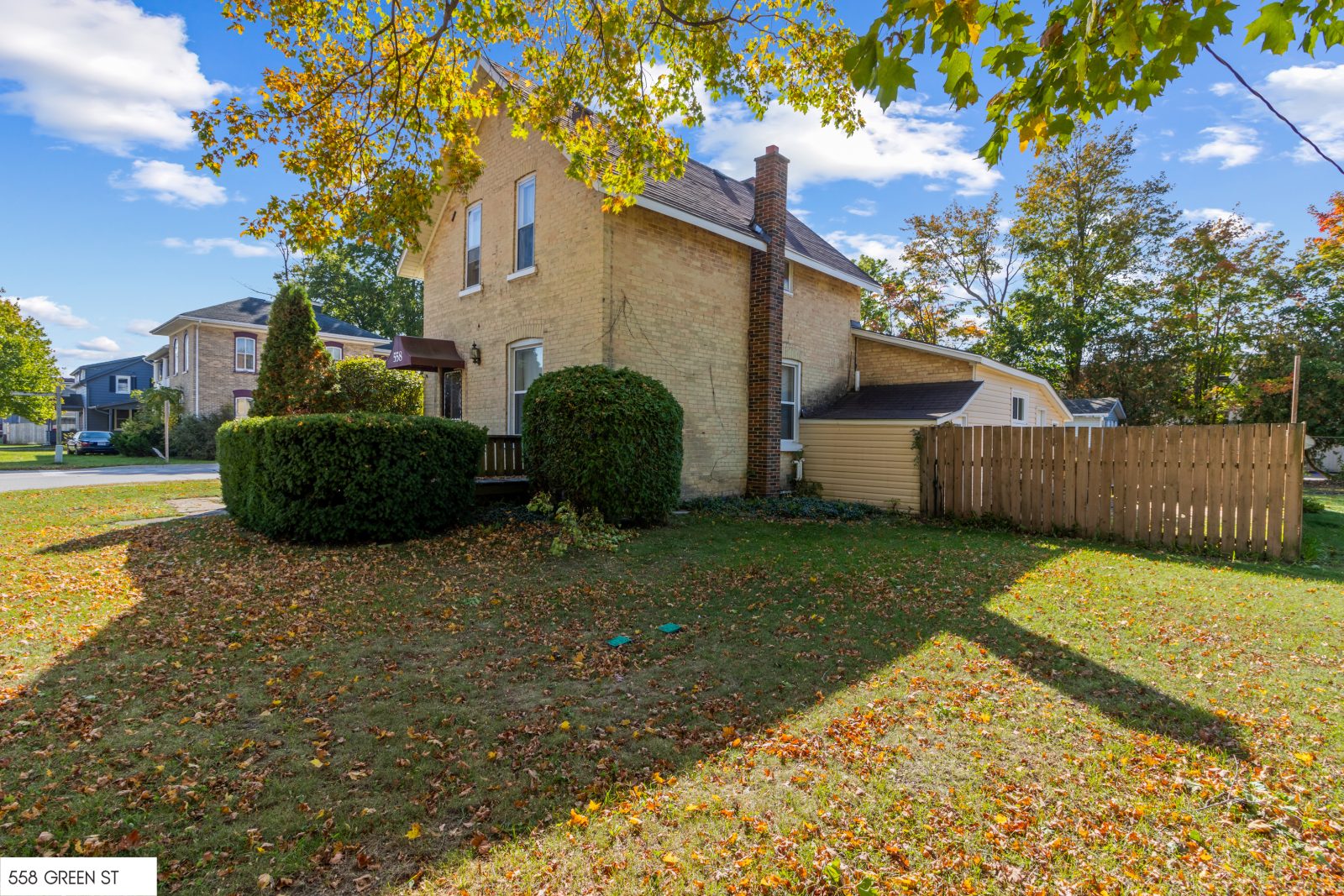558 Green St, 614 River St and 771 Goderich St