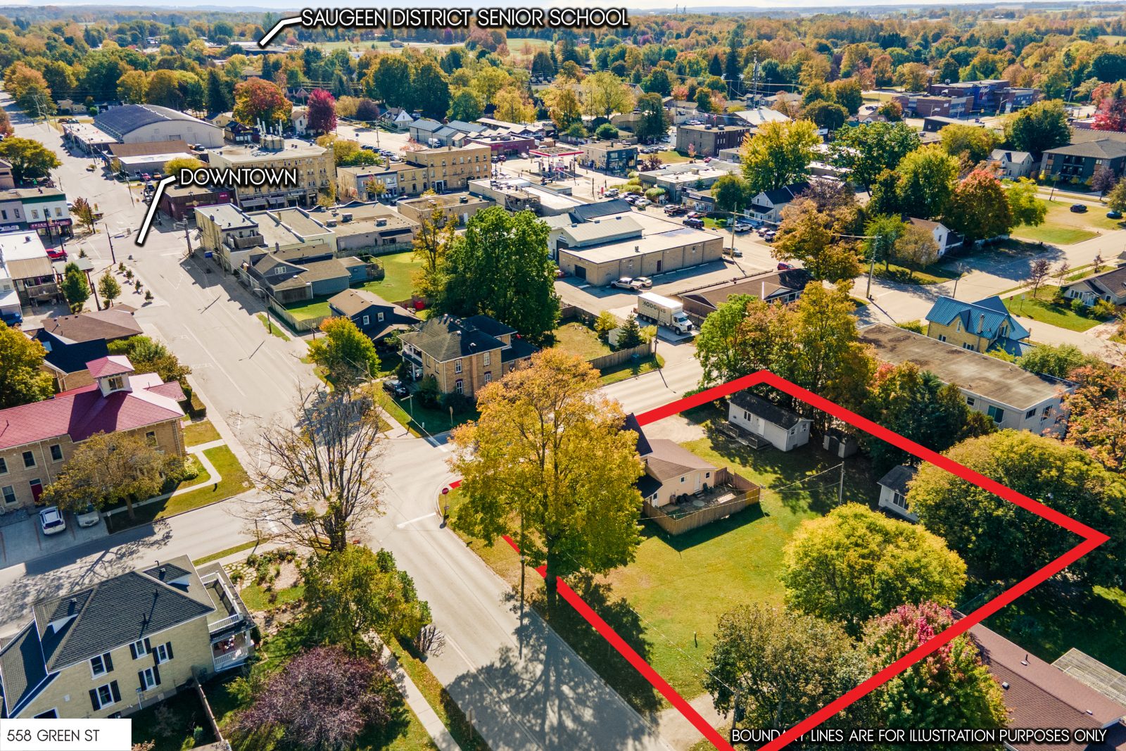 558 Green St, 614 River St and 771 Goderich St