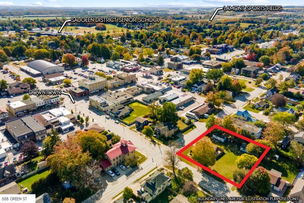 558 Green St, 614 River St and 771 Goderich St