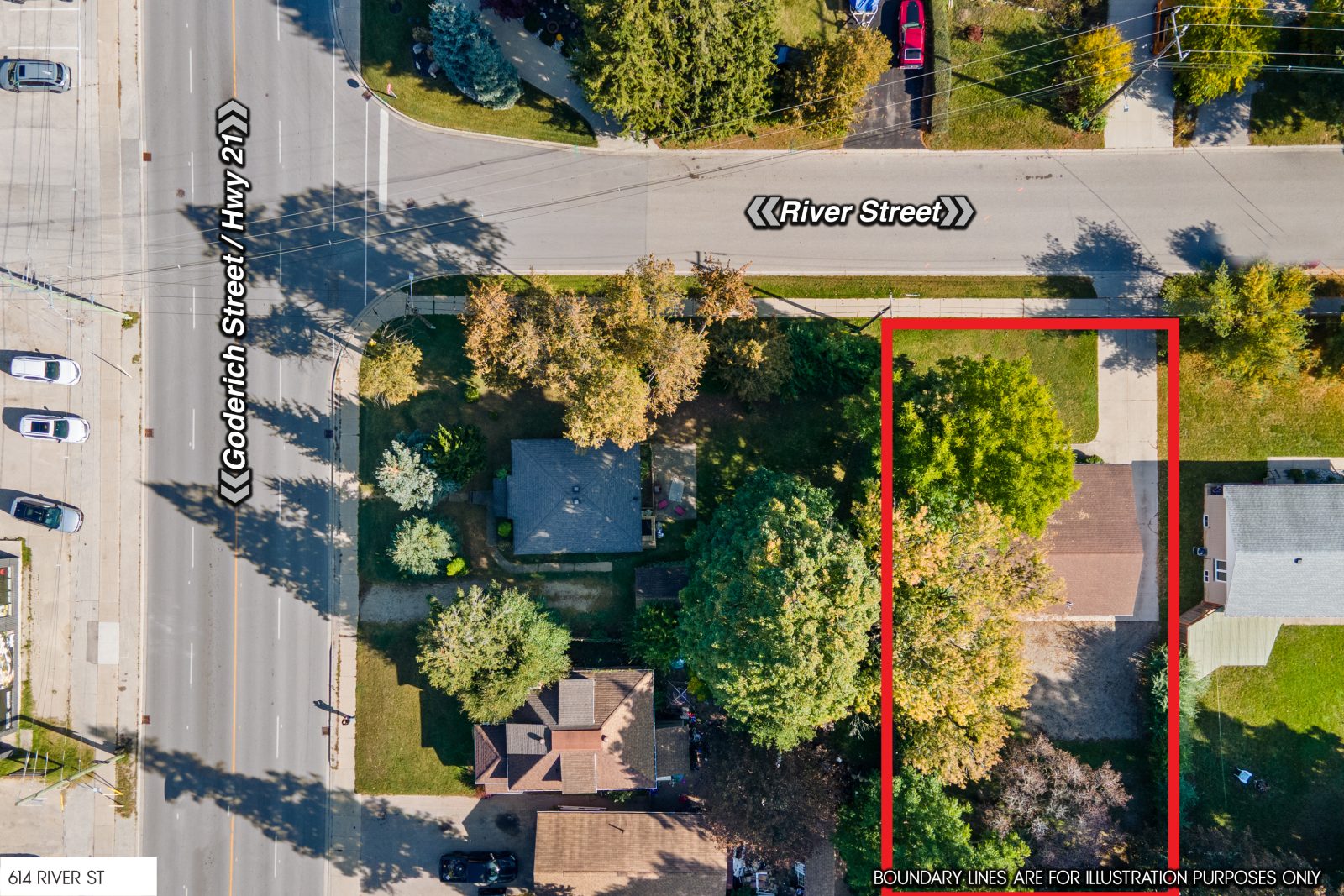 558 Green St, 614 River St and 771 Goderich St