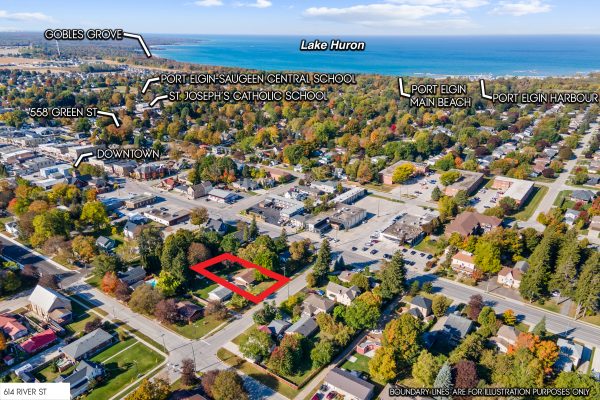 558 Green St, 614 River St and 771 Goderich St