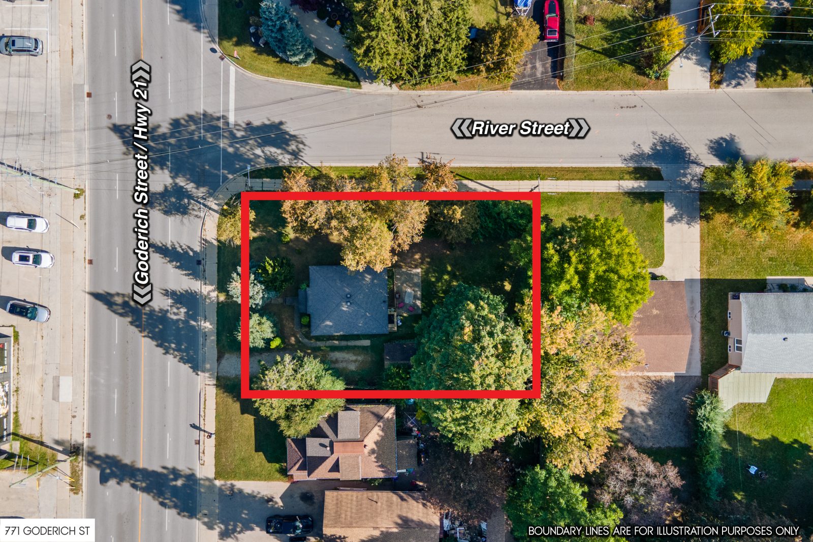 558 Green St, 614 River St and 771 Goderich St