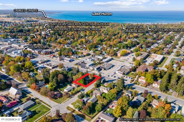 558 Green St, 614 River St and 771 Goderich St