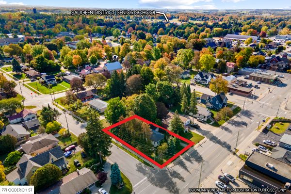 558 Green St, 614 River St and 771 Goderich St