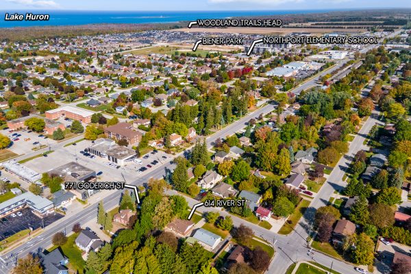558 Green St, 614 River St and 771 Goderich St